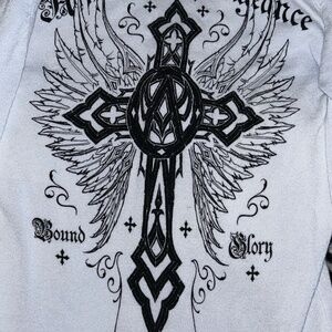 Pullover affliction hoodie size medium